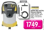  Karcher 1600W Wet & Dry Vacuum Cleaner WD5.200M