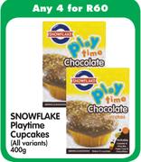 Snowflake Playtime Cupcakes- 4 x 400g
