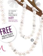 Bracelet Free With Necklace