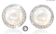 Silver CZ Earrings