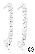Silver CZ Earrings
