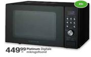 Platinum Digitale Mikrogolfoond-20ltr