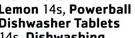 Finish Powerball Dishwasher Tablets-14's