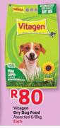 Vitagen Dry Dog Food Assorted-6/8Kg Each