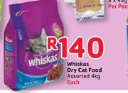 Whiskas Dry Cat Food Assorted-4Kg