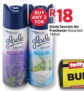 Glade Secrets Air Freshner Assorted-2 x 180ml 