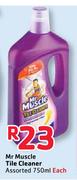 Mr. Muscle Tile Cleaner Assorted-750ml 