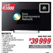 Sony 70" LED TV KDL70R550A 