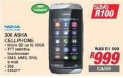 Nokia 306 Asha Cellphone