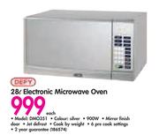 Defy 28L Electronic Microwave Oven DMO351