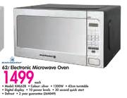 Kelvinator 62L Electronic Microwave Oven KML62B