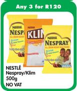 Nestle Nespray/Klim-3x500g