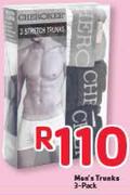 Men's Trunks 3 Pack