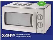 Ottimo Manual Microwave Oven-20l 