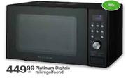 Platinum Digitale Mikrogolfoond-20l