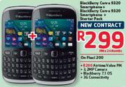 Blackberry Curve 9320 Smartphone+Curve 9320 Smartphone+ Starter Pack-On Flexi 200