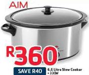 Aim 6.5L Slow Cooker 330W