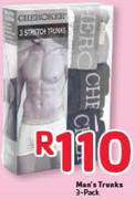 Men's Trunks 3 Pack