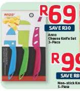 Anzo 3-Piece Cheese Knife Set