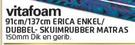 Vitafoam 91Cm Erica Enkel/ Dubbel-Skuimrubber Matras