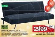 H&H Collection Emerson Sleeper Couch