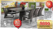 H&H  Collection 9 Piece Hampton Dining Room Suite