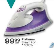 Platinum Steam Iron-1800W