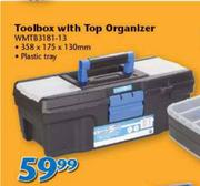 Toolbox With Top Organizer WMTB3181-13