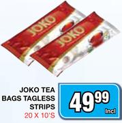 Joko Tea Bags Tagless Strips-20x10's