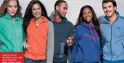 Adults Active Branded Fleece Tops