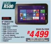 Toshiba 8" Encore Tablet