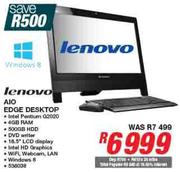 Lenovo Aio Edge Desktop
