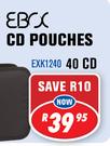 Ebox CD Pouches 40CD EXK1240
