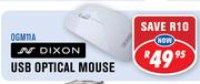 Dixon USB Optical Mouse OGM11A
