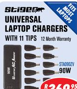 Universal Laptop Chargers With 11 Tips 120W STL1260U