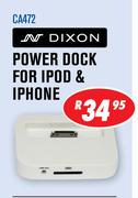 Dixon Power Dock For iPod & iPhone CA472