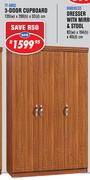 3-Door Cupboard (120x200x52cm) TF-6803