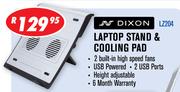 Dixon Laptop Stand & Cooling Pad LZ204