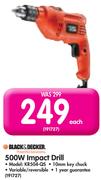 Black&Decker 500W Impact Drill KR504-QS