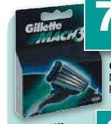 Gillete Mach 3 Razor Blades-4's