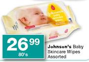 Johnson's Baby Skincare Wpies Assorted-80's