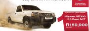 Nissan NP300 2.0 Base M/T Incl. VAT