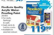 Flexikote Quality Acrylic Water Proofing Paint-5L