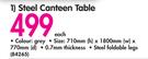 Steel Canteen Table-Each