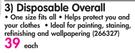 Aro Disposable Overall-Each