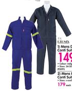 Ethnix Mens Reflective Conti Suit-Each