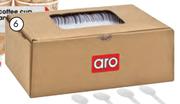 Aro Tea Spoons Plastic White-500's