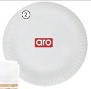 Aro 230mm Paper Plates-100's