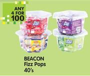 Beacon Fizz Pops-4 x 40's