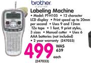 Brother Labeling Machine PT-H105